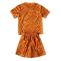 Stroje piłkarskie Stany Zjednoczone Bramkarskie Koszulka Wyjazdowej dla dzieci Copa America 2024 Krótki Rękaw (+ szorty)